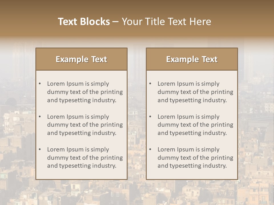 Living Town Local PowerPoint Template