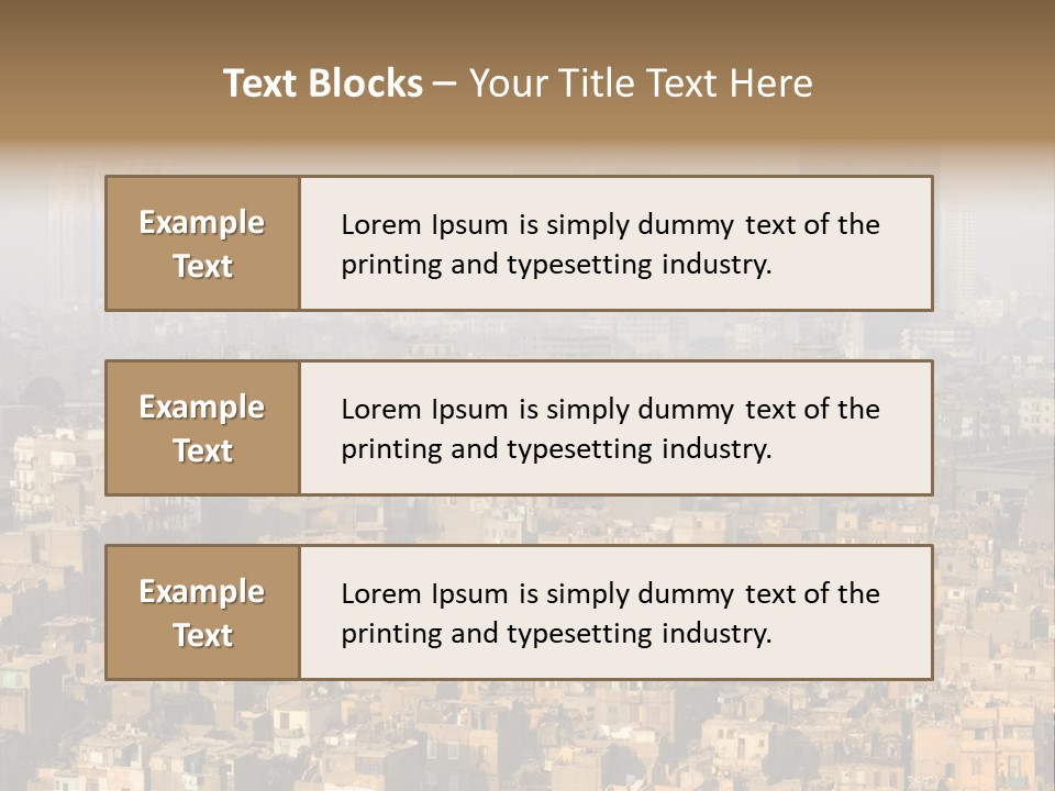 Living Town Local PowerPoint Template