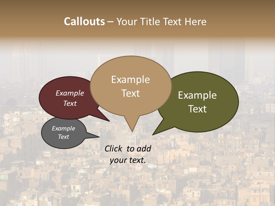 Living Town Local PowerPoint Template