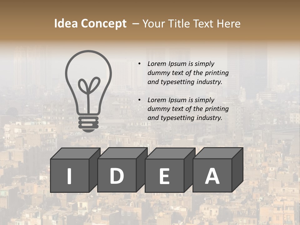 Living Town Local PowerPoint Template