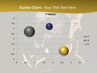 Man Protective Respirator PowerPoint Template