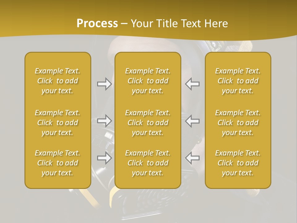 Man Protective Respirator PowerPoint Template