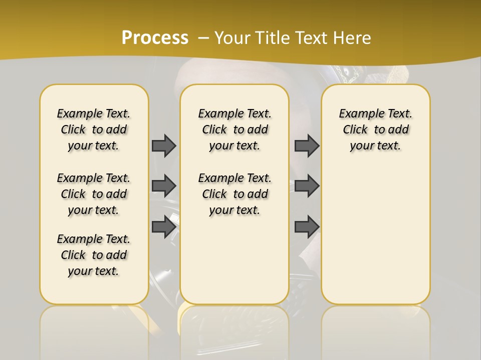 Man Protective Respirator PowerPoint Template