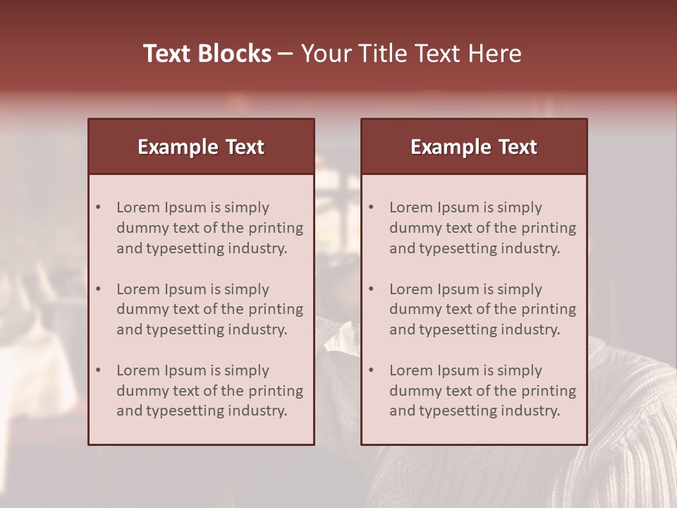 Female Laugh Portrait PowerPoint Template