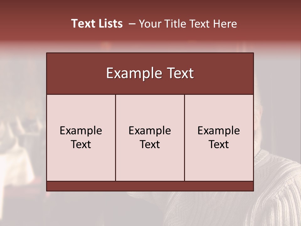 Female Laugh Portrait PowerPoint Template