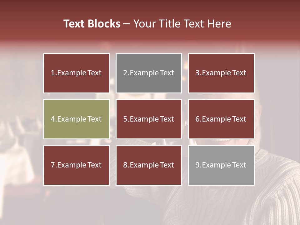 Female Laugh Portrait PowerPoint Template