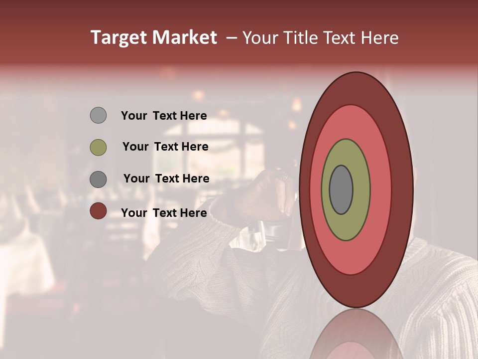 Female Laugh Portrait PowerPoint Template