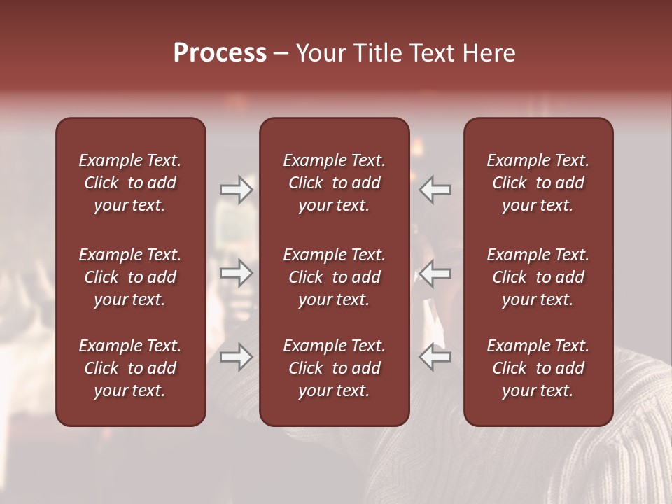 Female Laugh Portrait PowerPoint Template
