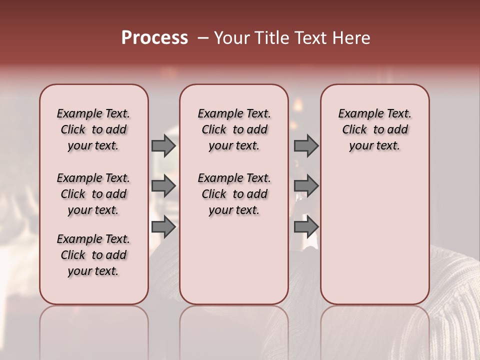 Female Laugh Portrait PowerPoint Template