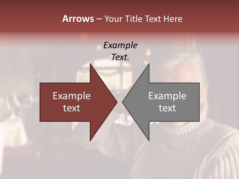 Female Laugh Portrait PowerPoint Template