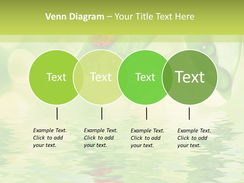 Water Natural Grass PowerPoint Template