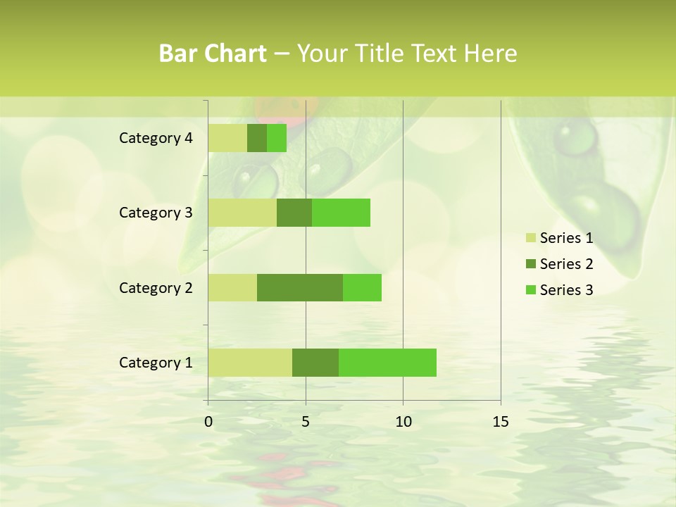 Water Natural Grass PowerPoint Template