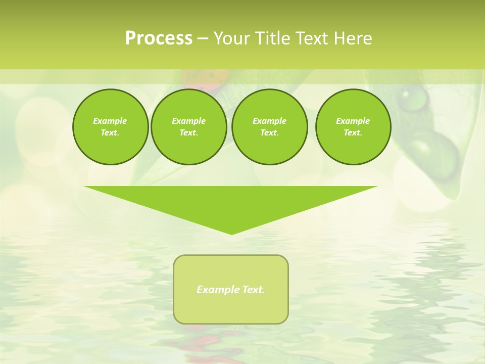 Water Natural Grass PowerPoint Template