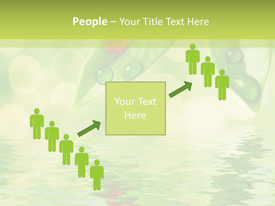 Water Natural Grass PowerPoint Template