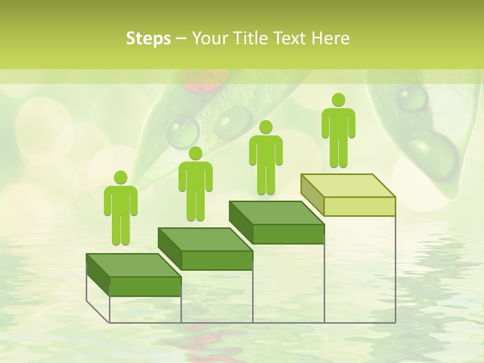 Water Natural Grass PowerPoint Template
