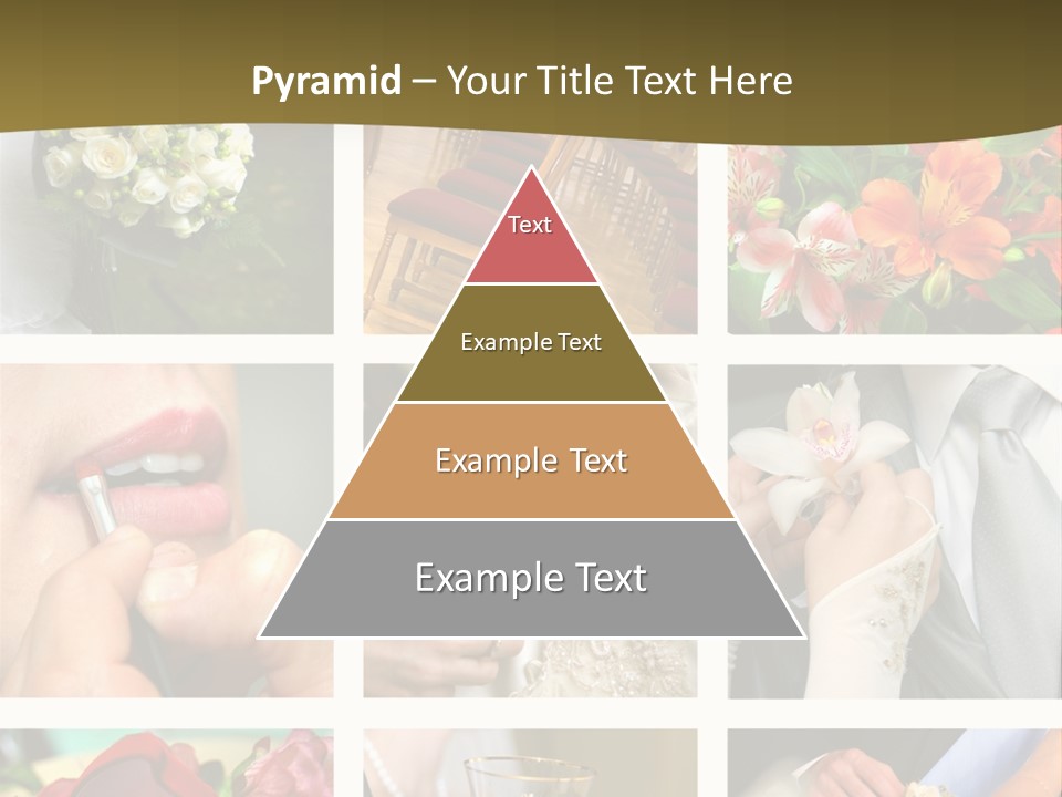 Groom Diamond Flower PowerPoint Template