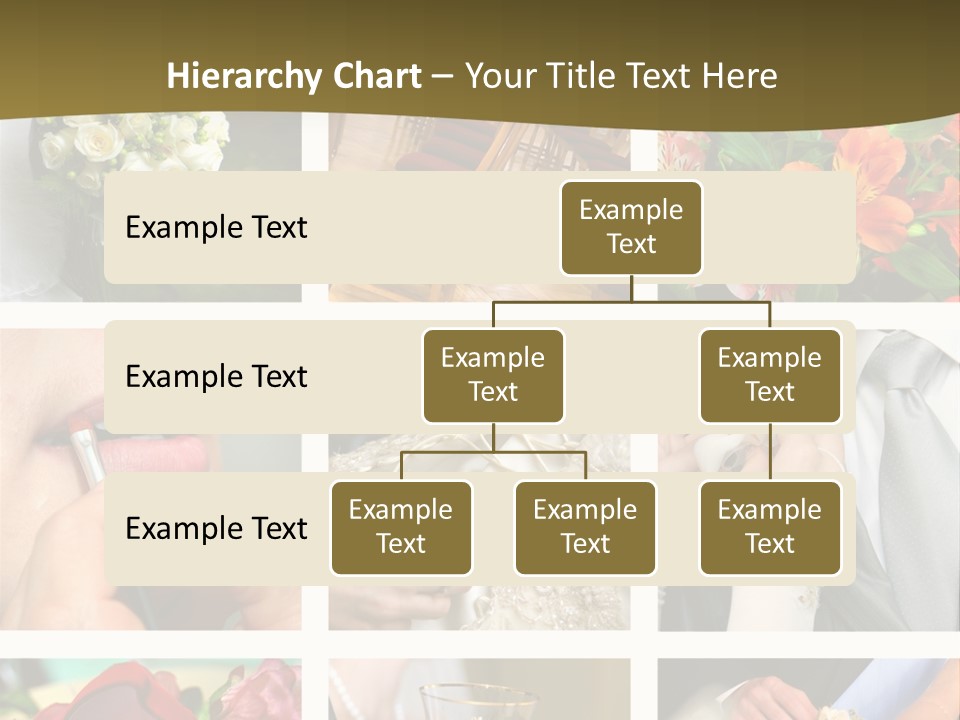 Groom Diamond Flower PowerPoint Template