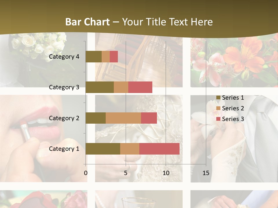 Groom Diamond Flower PowerPoint Template