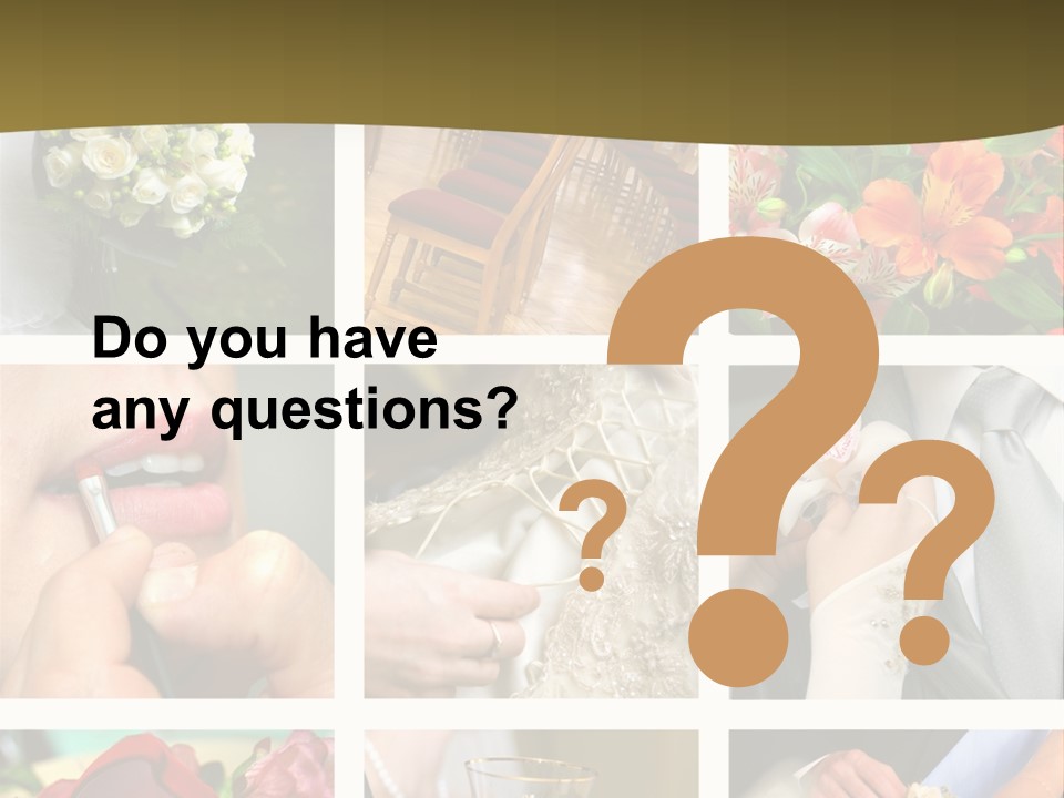 Groom Diamond Flower PowerPoint Template