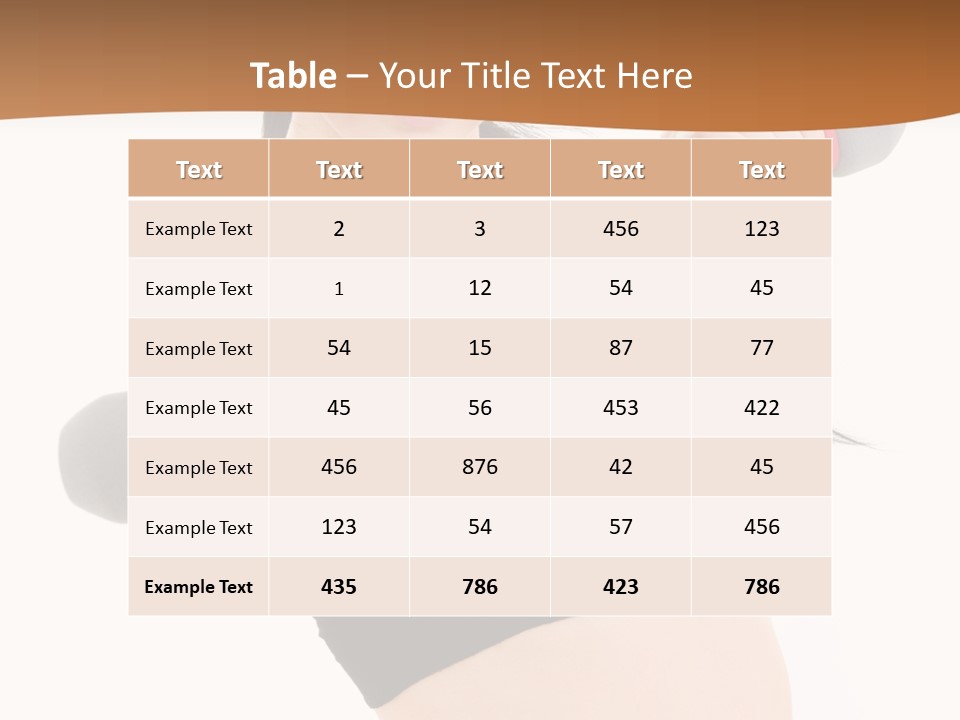 Fitness Slim Care PowerPoint Template