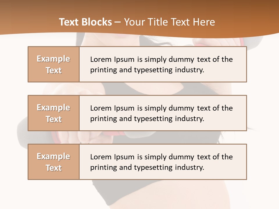 Fitness Slim Care PowerPoint Template