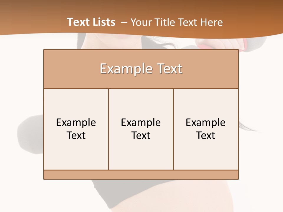 Fitness Slim Care PowerPoint Template
