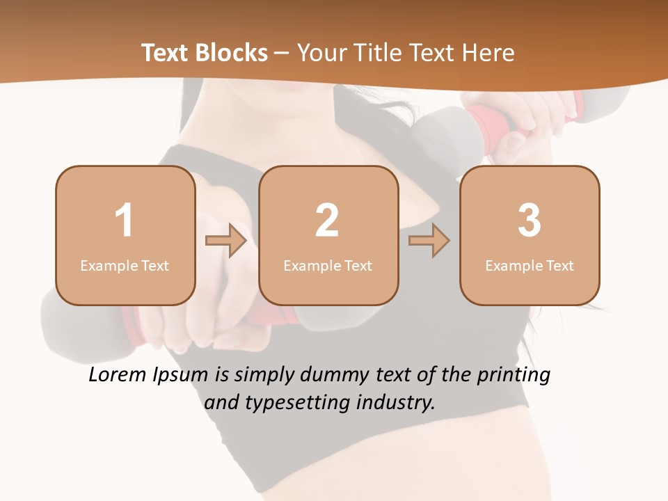 Fitness Slim Care PowerPoint Template