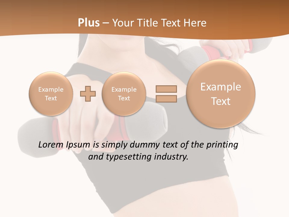 Fitness Slim Care PowerPoint Template