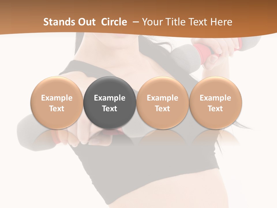 Fitness Slim Care PowerPoint Template