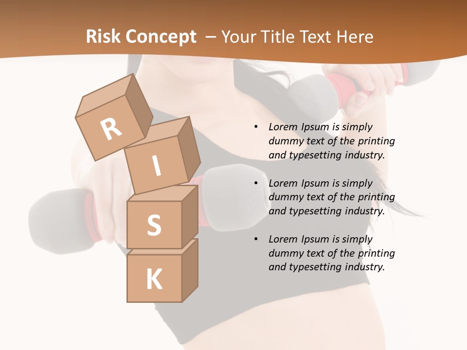 Fitness Slim Care PowerPoint Template