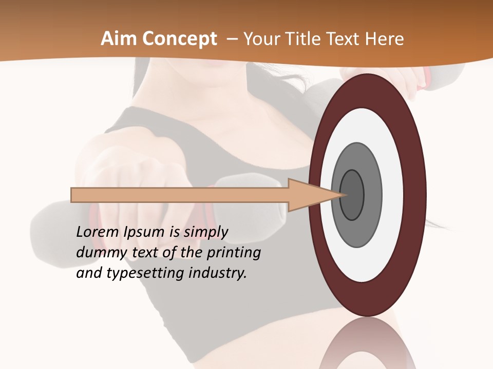 Fitness Slim Care PowerPoint Template
