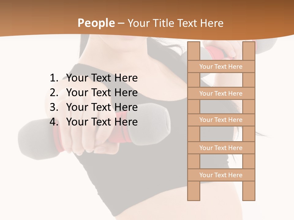 Fitness Slim Care PowerPoint Template