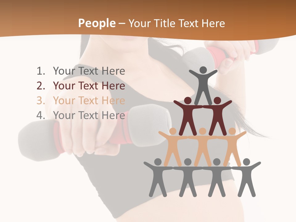 Fitness Slim Care PowerPoint Template