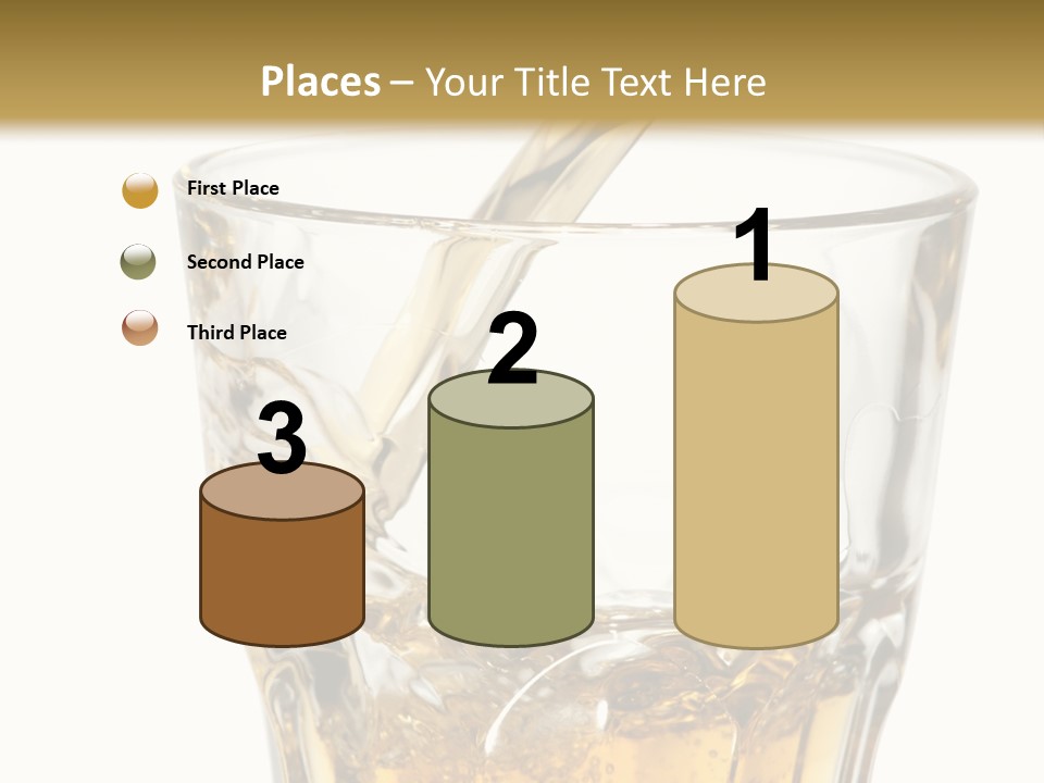 Accessory Orange White Background PowerPoint Template