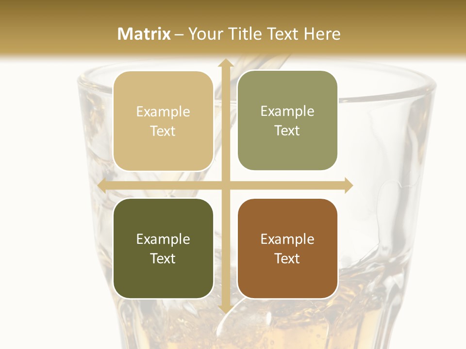 Accessory Orange White Background PowerPoint Template