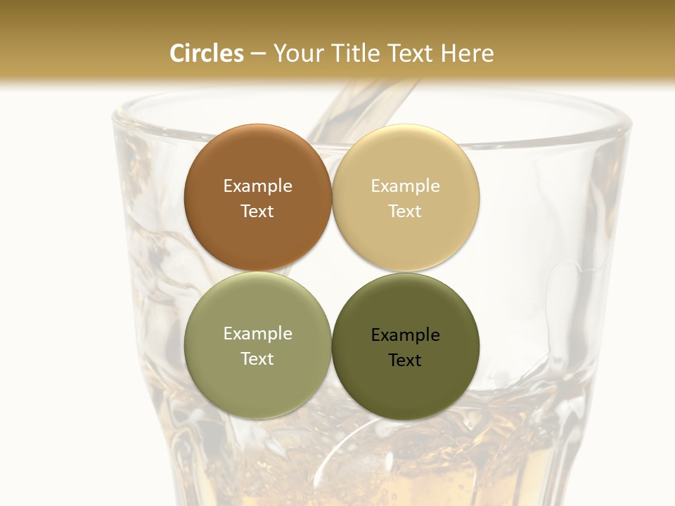 Accessory Orange White Background PowerPoint Template