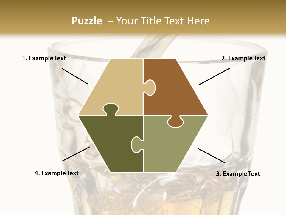 Accessory Orange White Background PowerPoint Template