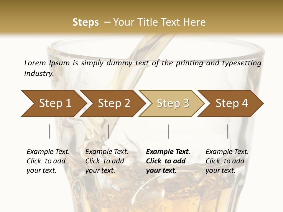 Accessory Orange White Background PowerPoint Template