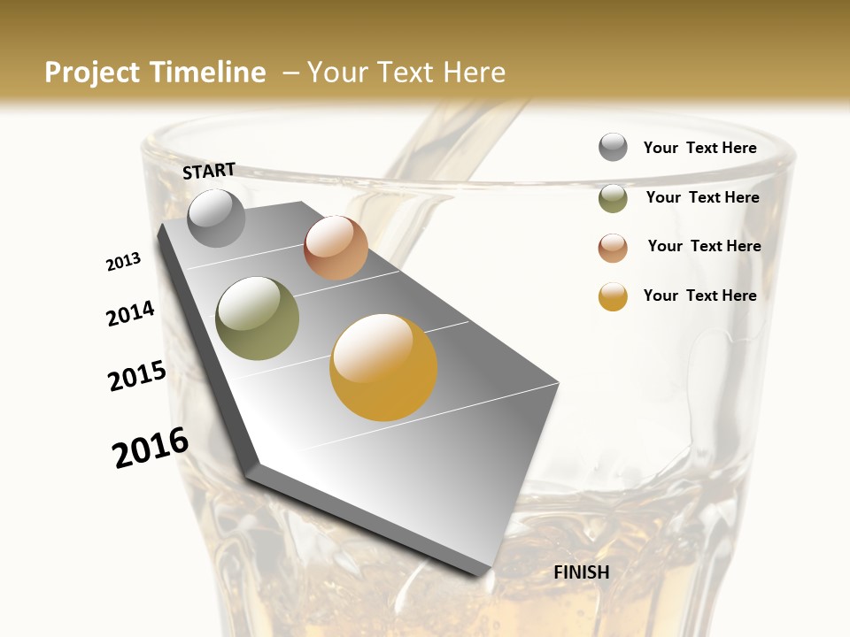 Accessory Orange White Background PowerPoint Template