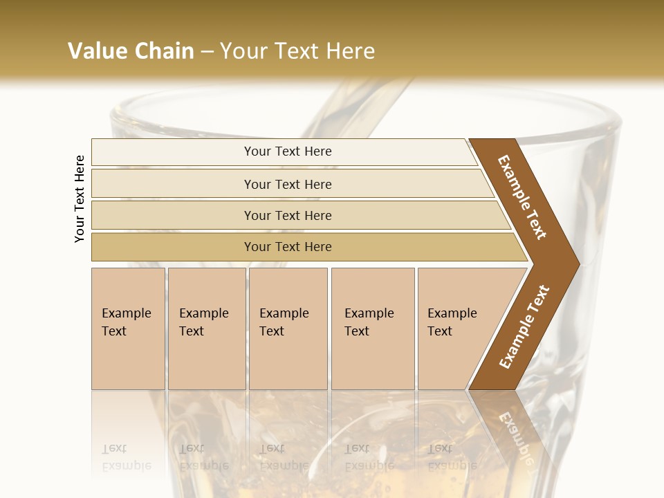 Accessory Orange White Background PowerPoint Template