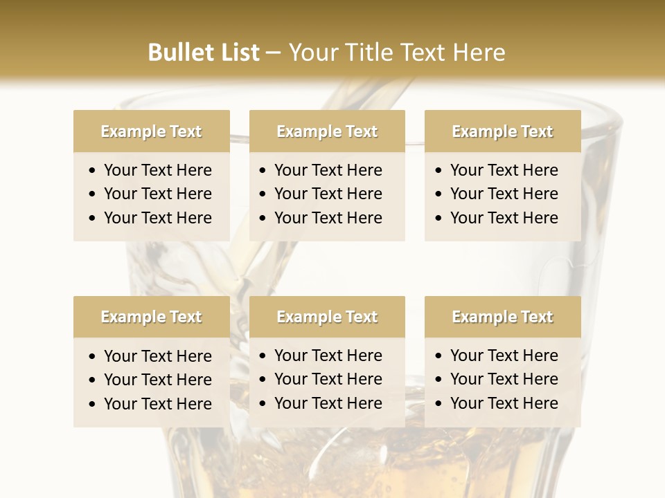 Accessory Orange White Background PowerPoint Template