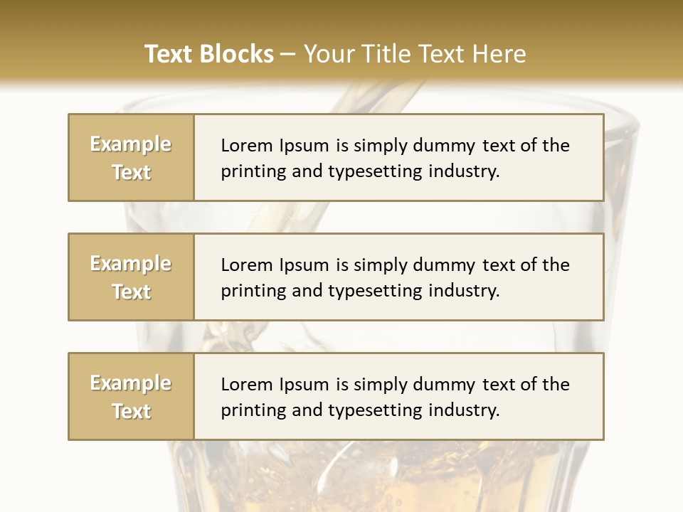 Accessory Orange White Background PowerPoint Template