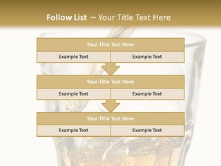 Accessory Orange White Background PowerPoint Template