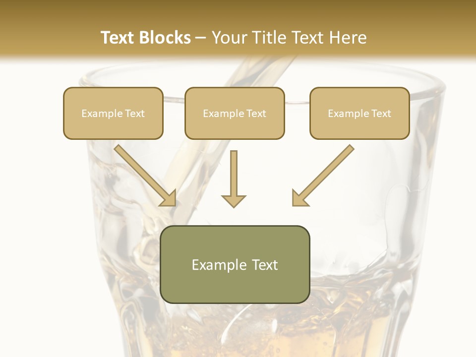 Accessory Orange White Background PowerPoint Template