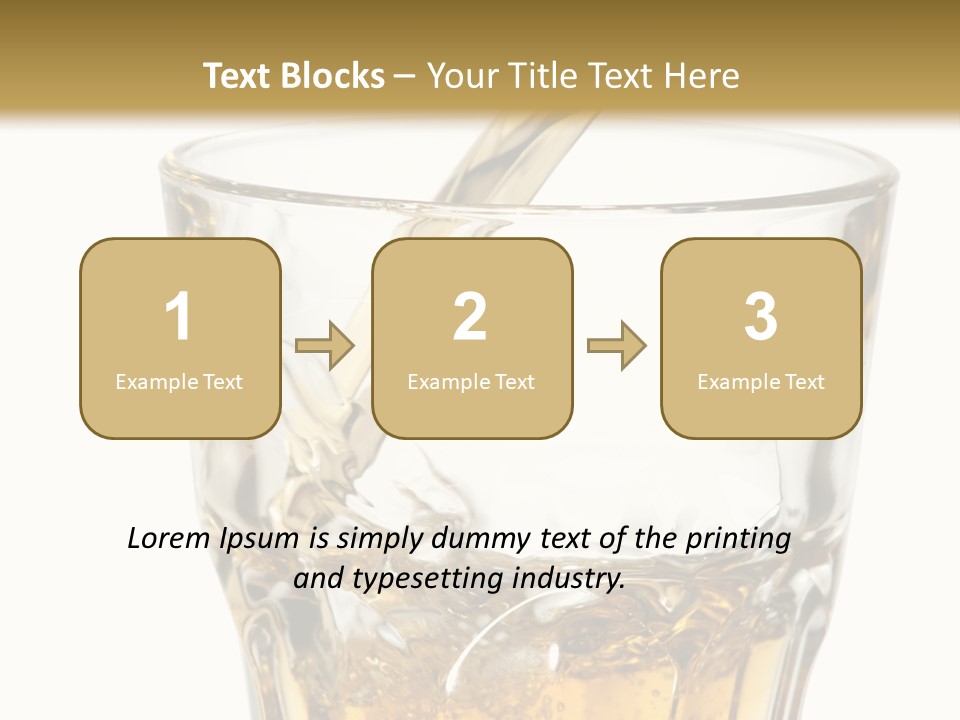 Accessory Orange White Background PowerPoint Template