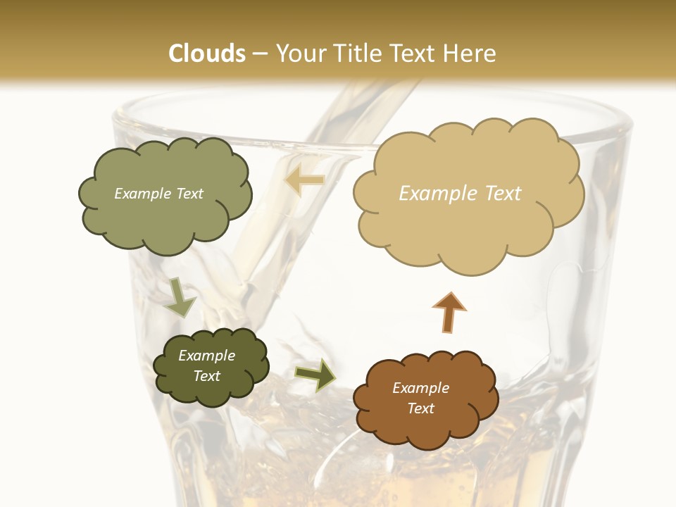 Accessory Orange White Background PowerPoint Template