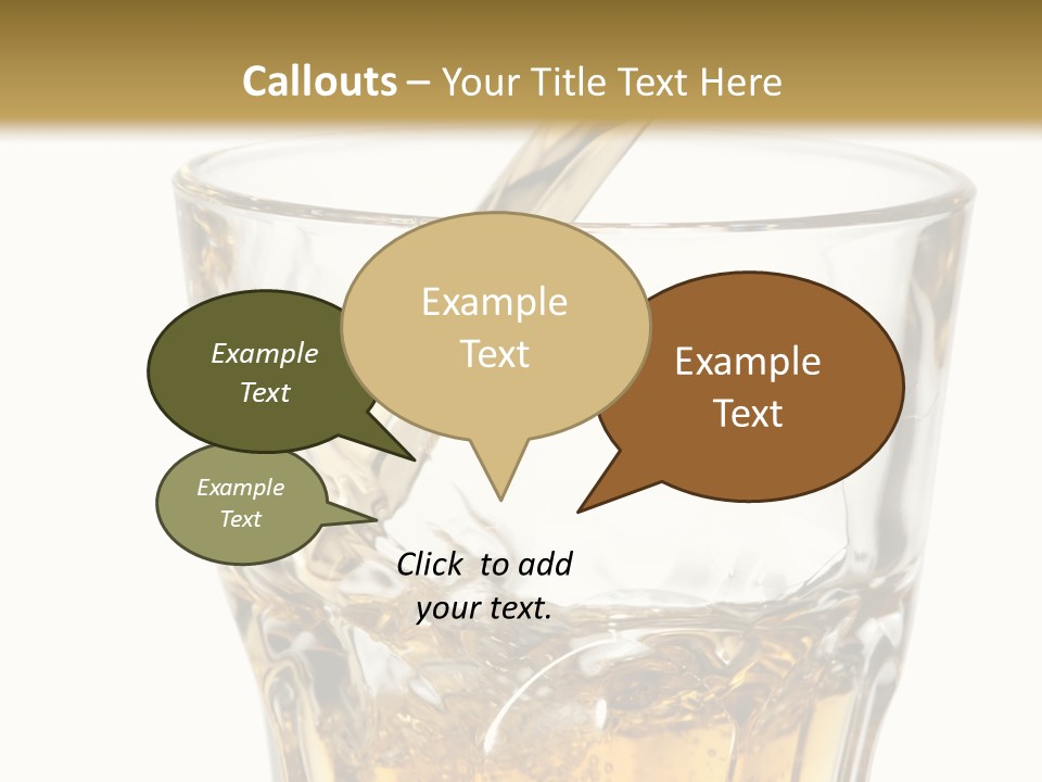 Accessory Orange White Background PowerPoint Template