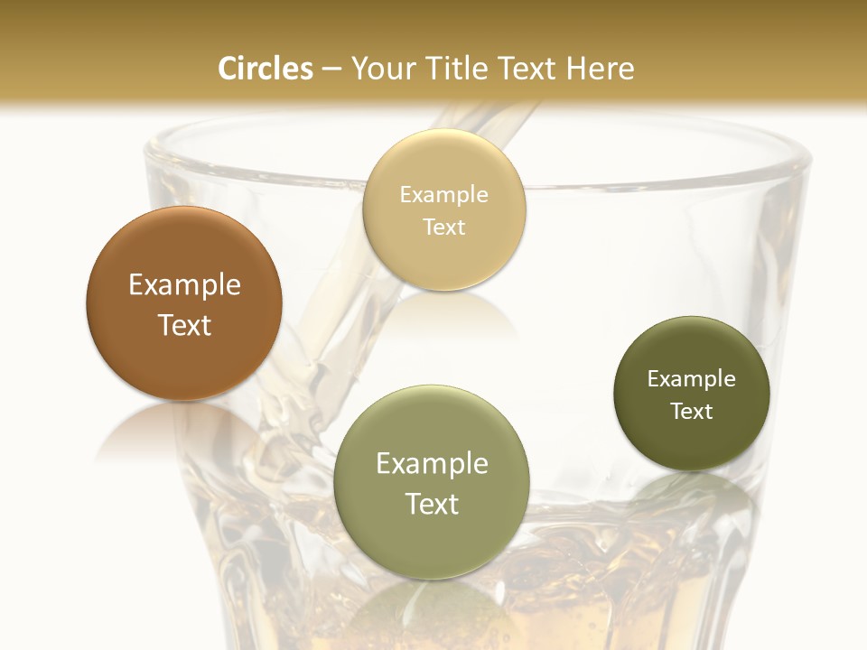 Accessory Orange White Background PowerPoint Template