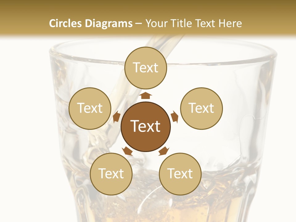 Accessory Orange White Background PowerPoint Template