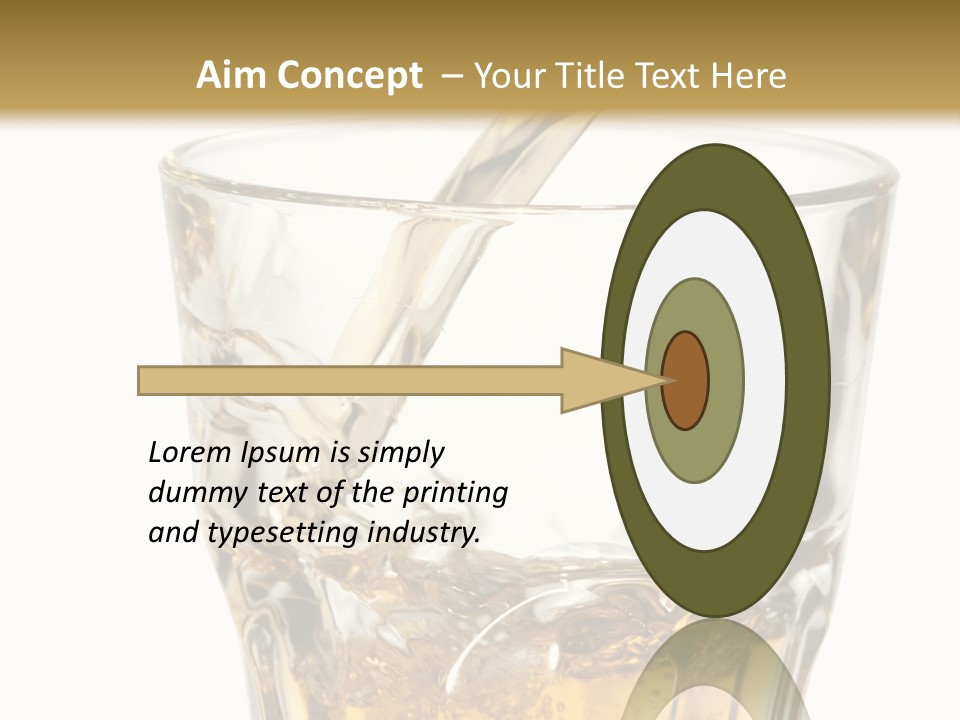 Accessory Orange White Background PowerPoint Template